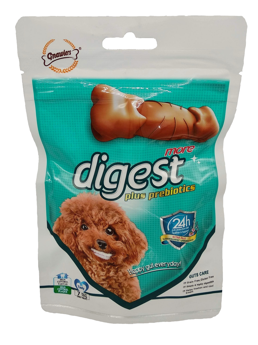 Gnawlers Digest - חטיף פרוביוטי ללא דגנים וגלוטן לחיזוק מערכת העיכול