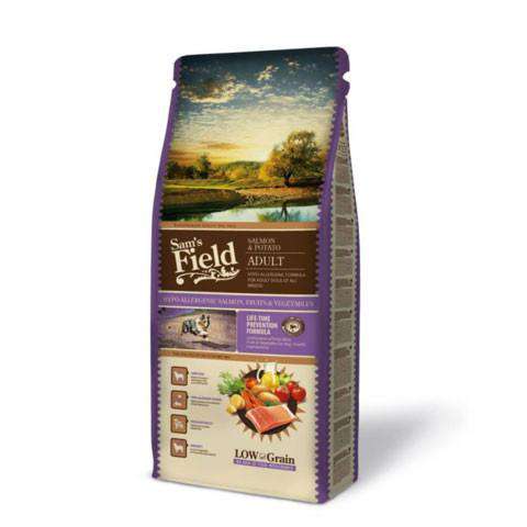 Sam's Field סמס פילד סלמון לכלבים בכל גיל וגזע היפואלרגני