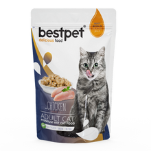 BestPet בסט פט - פאוץ' ג׳לי לחתולים - ללא דגנים בתוספת טאורין