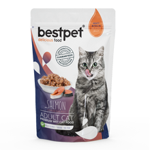 BestPet בסט פט - פאוץ' ג׳לי לחתולים - ללא דגנים בתוספת טאורין