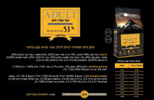 Black Olympus בלאק אולימפוס - 51% בשר עוף - עם אורז חום לכלבים בוגרים מגזע קטן ובינוני