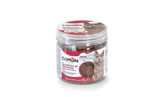 Camon מארז לבבות סלמון ללא גלוטן וחומר משמר - בתוספת טאורין