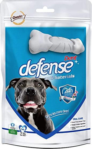 Gnawlers Dent Defence - חטיף אנטי בקטריאלי ללא דגנים וגלוטן לטיהור חלל הפה