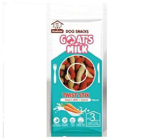 Gnawlers Goat's Milk - סטיקים בצורת צמה על בסיס חלב עיזים בתוספת טאורין