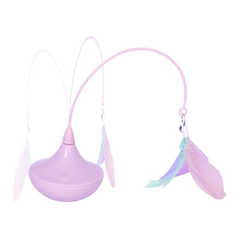M-PETS משחקים לחתול ורוד משחק אינטרקטיבי לחתול - סווינג