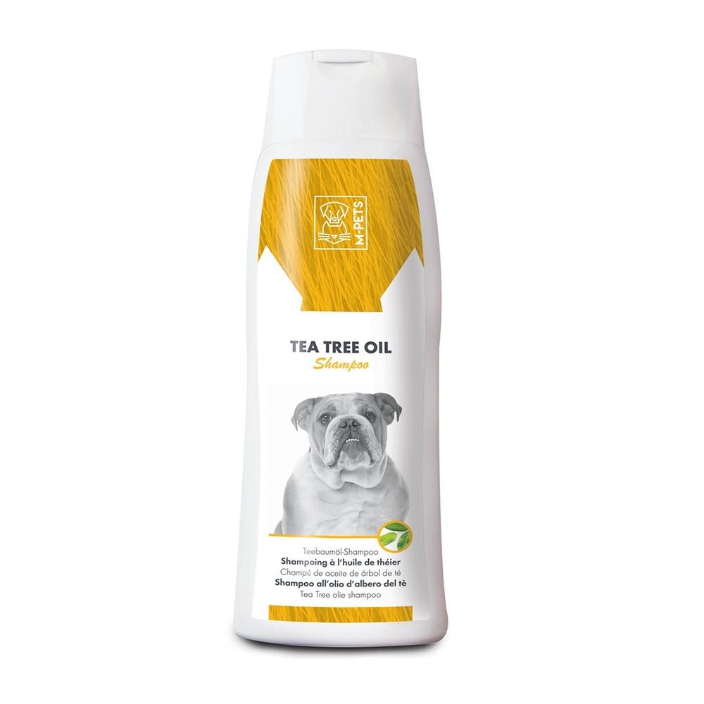 M-PETS טיפוח לכלב 250 מ״ל אמפט - שמפו בניחוח תה משגע נגד מזיקים לכלבים רגישים