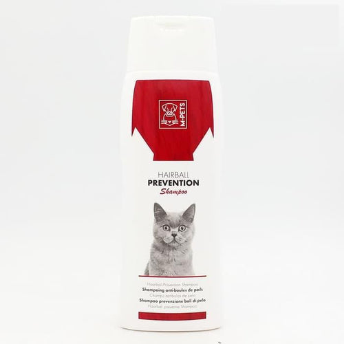 M-PETS טיפוח לחתול 250 מ״ל אמפט - שמפו ייעודי למניעת כדורי שיער לחתול