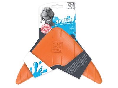 M-PETS משחקים לכלב 25x21 cm בומרנג צף במים - הצעצוע המושלם לבריכה וחוף הים - לכלב