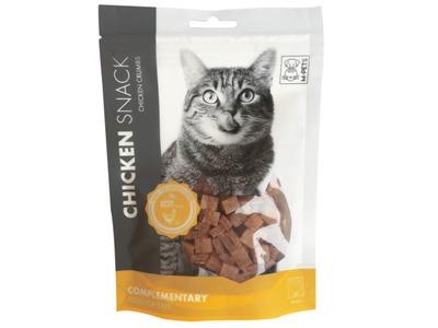 M-PETS אמפט - חטיף קוביות לחתולים עם 94% עוף
