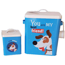 Merrick פח אחסון קטן לשמירת טריות מזון וחטיפים לכלבים