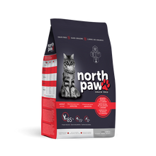 North Paw נורט פאוו - דגים אטלנטיים ולובסטר לחתולים בוגרים - ללא עוף