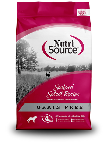 Nutri Source נוטרי סורס - פירות ים ללא דגנים - לכלבים בכל גיל וכל גזע