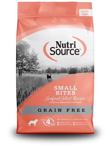 Nutri Source נוטרי סורס - פירות ים ללא דגנים - לכלבים בכל גיל מגזע קטן