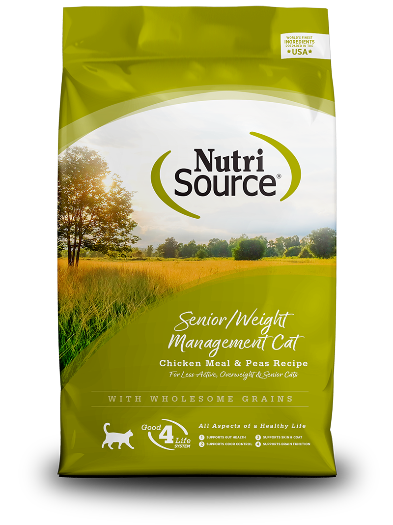 Nutri Source נוטרי סורס - עוף - לחתולים מבוגרים סיניור ובוגרים - דיאט