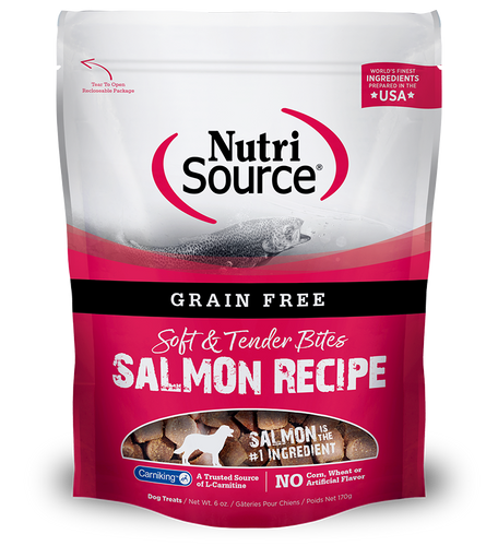 Nutri Source נוטרי סורס - חטיף סלמון - ללא דגנים