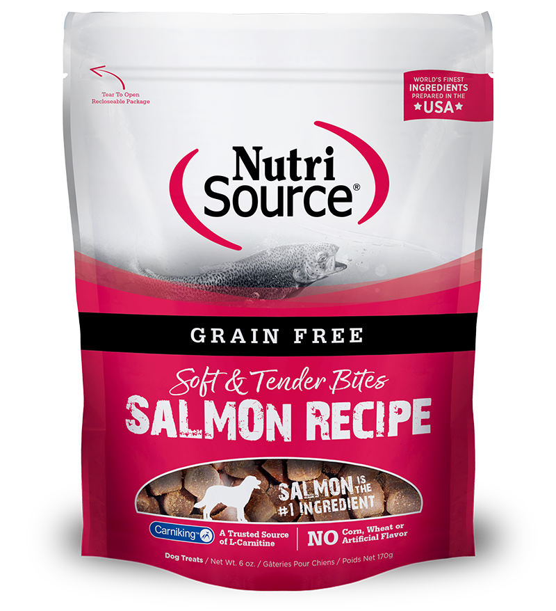 Nutri Source נוטרי סורס - חטיף סלמון - ללא דגנים