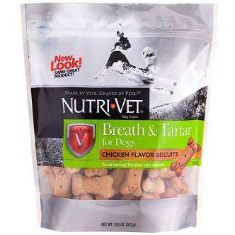 Nutri Vet 550 גרם נוטרי וט - ביסקוויט דנטלי