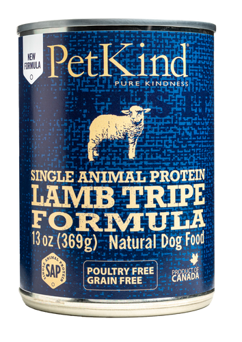 pet kind פט קיינד - שימורים פרימיום ללא דגנים - פטה כבש חלבון יחיד