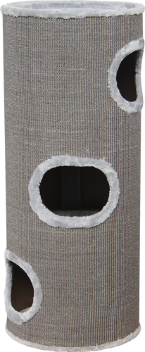 PetEx משחקים לחתול 110x40x40 מגדל גירוד יוקרתי לחתולים עם ארבעה מפלסים
