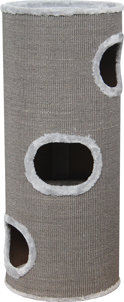 PetEx משחקים לחתול 110x40x40 מגדל גירוד יוקרתי לחתולים עם ארבעה מפלסים