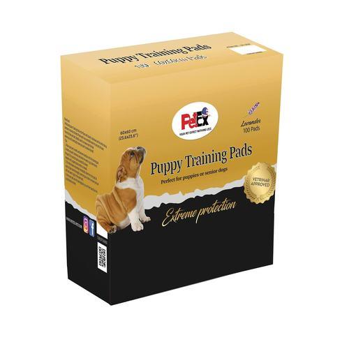 PetEx פטקס - 100 פדים בניחוח לבנדר עם מנטרל ריחות פעיל