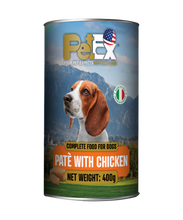 PetEx פטקס - שימורי פטה מזון מלא לכלבים - 400 גרם