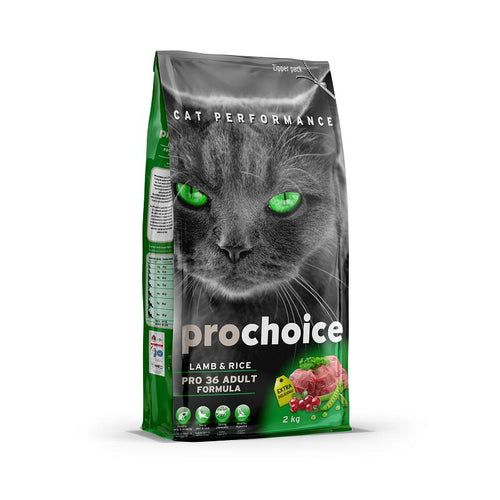 Pro Choice פרו צ'ויס - כבש ואורז - לחתולים בוגרים
