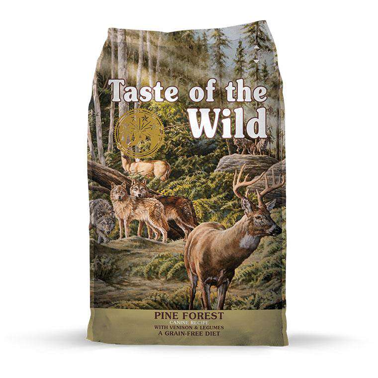 Taste of the Wild 12.2 ק״ג טייסט אוף דה ווילד - בשר צבי ועדשים - לכלבים בוגרים