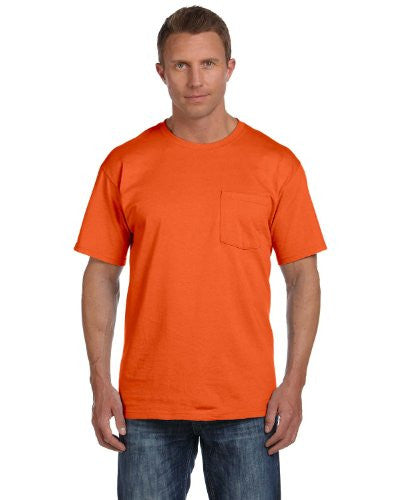 Fruit of the Loom טי שירט כותנה עם כיס