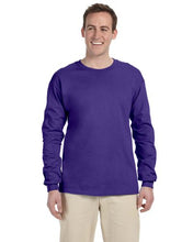 Fruit of the Loom Mens 100% Cotton HD Long Sleeve T-Shirt