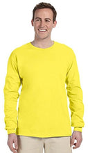 Fruit of the Loom Mens 100% Cotton HD Long Sleeve T-Shirt