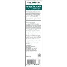 Vet's Best טיפוח לכלב מברשת שיניים וט בסט - מברשת שיניים איכותית לכלב ולחתול