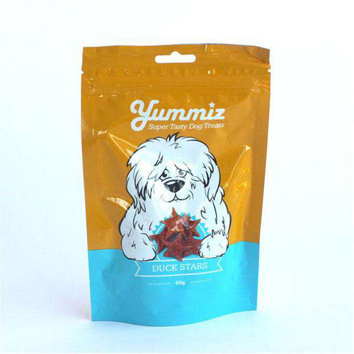 Yummiz חטיף יאמיז לכלבים - כוכבי ברווז - Yummiz